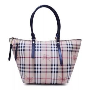 Burberry Haymarket Check Salisbury
Chocolate Leather
PVC Tote